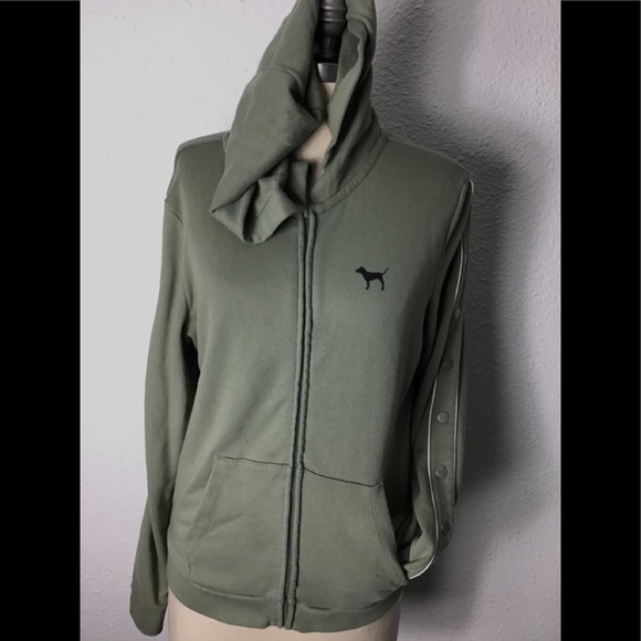PINK Victoria’s Secret jacket hoodie size medium - Picture 1 of 6